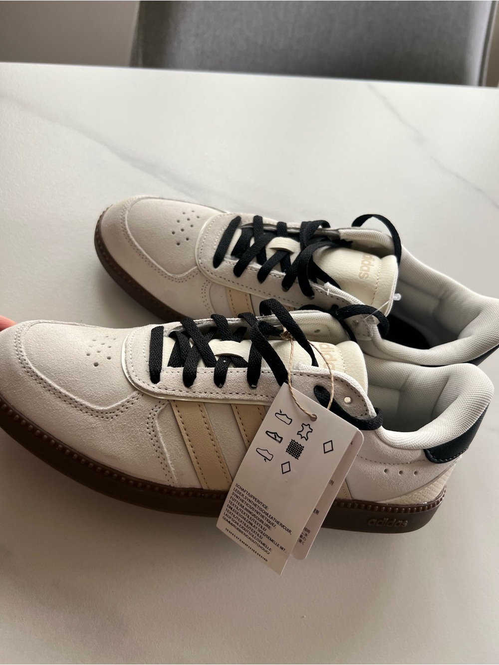 Adidas Breaknet Sleek Off White Sneakers